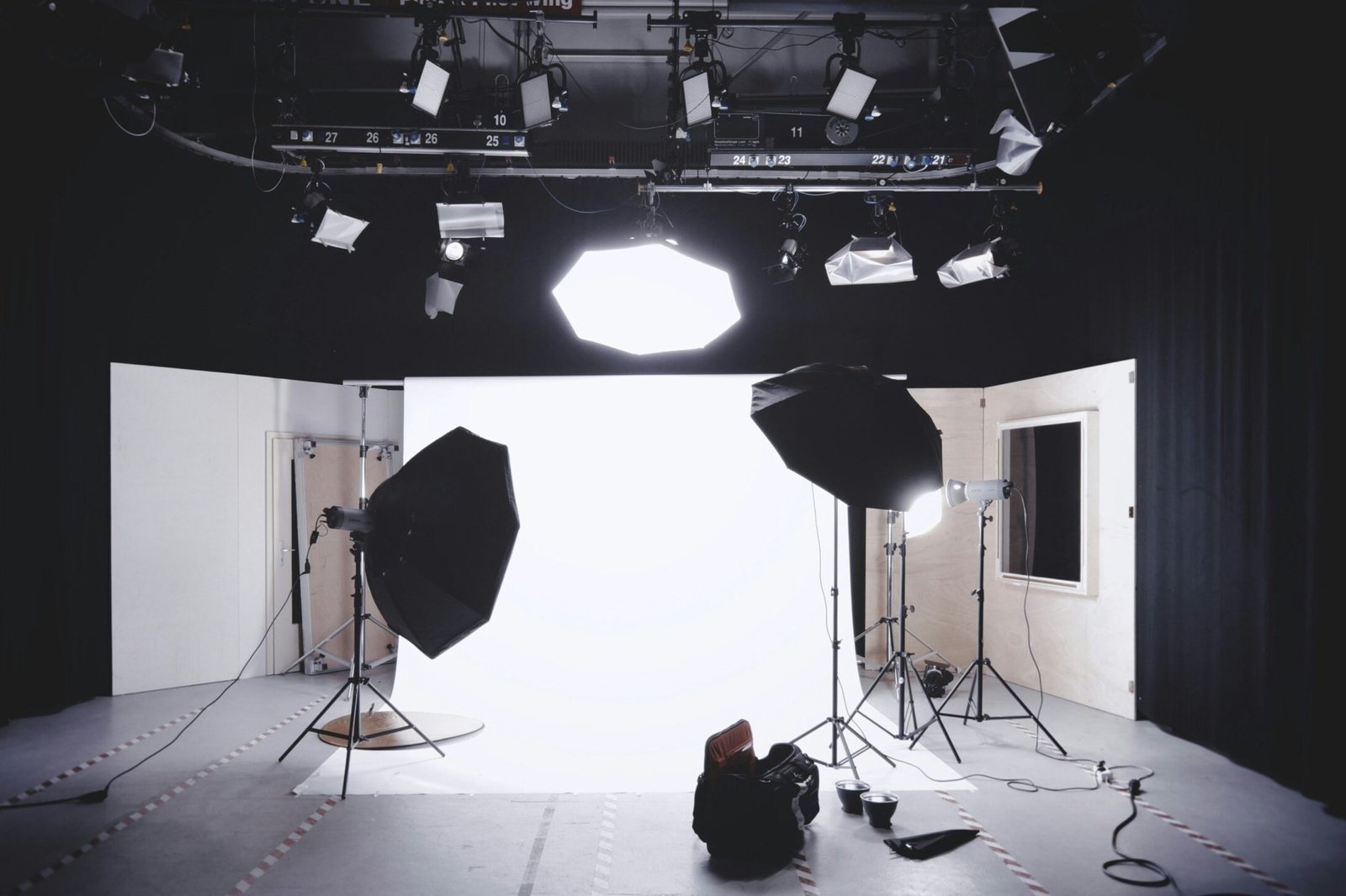 photography videography set up lighting for shot